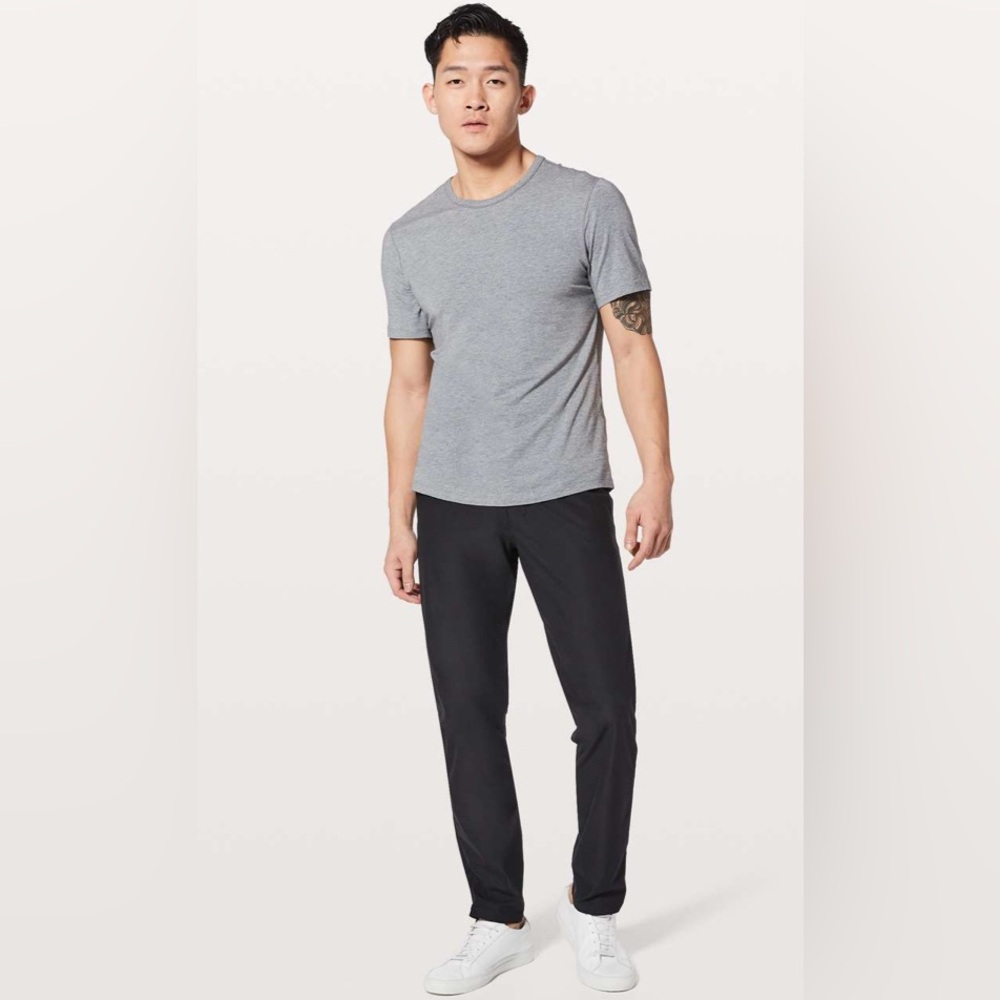NWOT Lululemon Men's ABC Pant Classic 32" *Utilitech in Black - Size 34